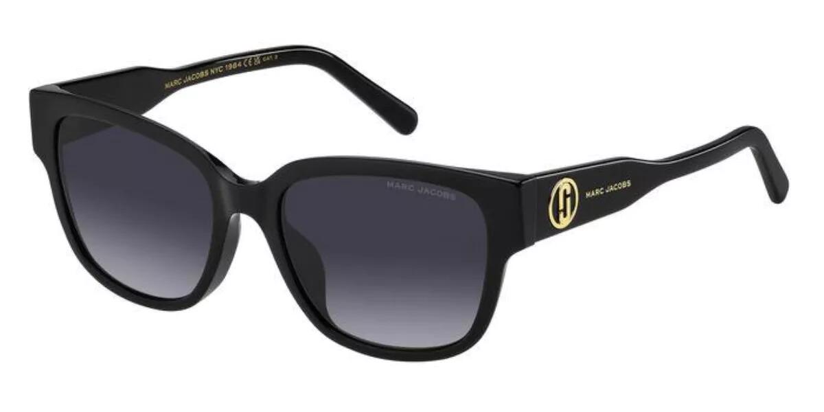 Marc Jacobs MARC 734/F/S Asian Fit 807/9O Women’s Sunglasses Black Size 54