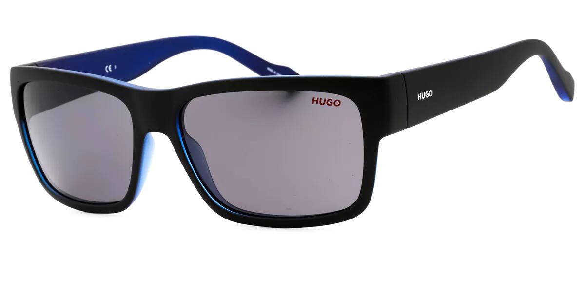 HUGO HG 0176/S 0VK/IR Men's Sunglasses Black Size 58