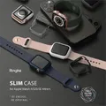 Ringke Apple Watch Series 6 / SE / 5 / 4 44mm Case Slim Clear & Peach Pink
