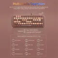 Mofii Candy M Wired Mechanical Keyboard White Backlight Brown