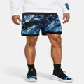 Men's Curry x Bruce Lee Lunar New Year 'Be Water' Mesh Shorts