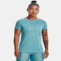 Women's UA Tech™ Twist Big Logo Gel Short Sleeve