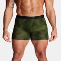 Men's UA Performance Cotton 6" 3-Pack Printed Boxerjock®