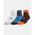 Kids' UA Essential 3-Pack Quarter Socks