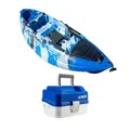 Kings 2.85m Deluxe Single-Seat Kayak + Fishing Tackle Box