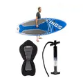 Kings Inflatable Stand-Up Paddle Board + Essential Kayak Seat + Single-Action Inflatable Paddleboard Pump
