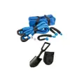 Adventure Kings Soft Shackle & Kinetic Rope Kit + Hercules 4WD Folding Shovel