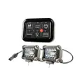 Kings Touch Pad Switch Panel + 4" LED Light Bar (Pair)