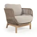 Outdoor armchair - rustic