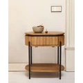 Bedside table - rustic - 55 x 65 cm