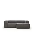 Corner sofa - vintage - 240 cm