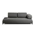 3-seater sofa - modern - 232 cm