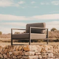 Outdoor armchair - modern