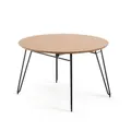Extendable dining table - modern - ø 120 - 200 cm