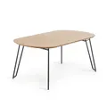 Extendable dining table - modern - 140 - 220 x 90 cm