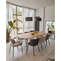 Extendable dining table - modern - 170 - 320 x 100 cm