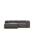 Corner sofa - vintage - 240 cm