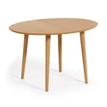 Extendable dining table - nordic - ø120(200)x90 cm