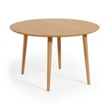 Extendable dining table - nordic - ø120(200)x120 cm