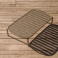 Outdoor coffee table - modern - ø 110 x 62 cm