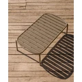 Outdoor coffee table - modern - ø 110 x 62 cm