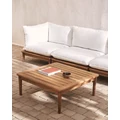 Outdoor coffee table - rustic - 80 x 80 cm