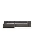 Corner sofa - vintage - 300 cm