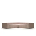 Corner sofa - vintage - 290 x 290 cm