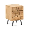 Bedside table - rustic - 40 x 40 cm
