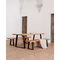 Dining table - rustic - 220 x 100 cm
