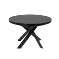 Extendable dining table - modern - ø 120 (160) cm