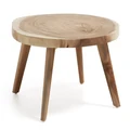 Outdoor side table - rustic - ø 65 cm