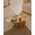Coffee table - rustic - ø 90 x 50 cm