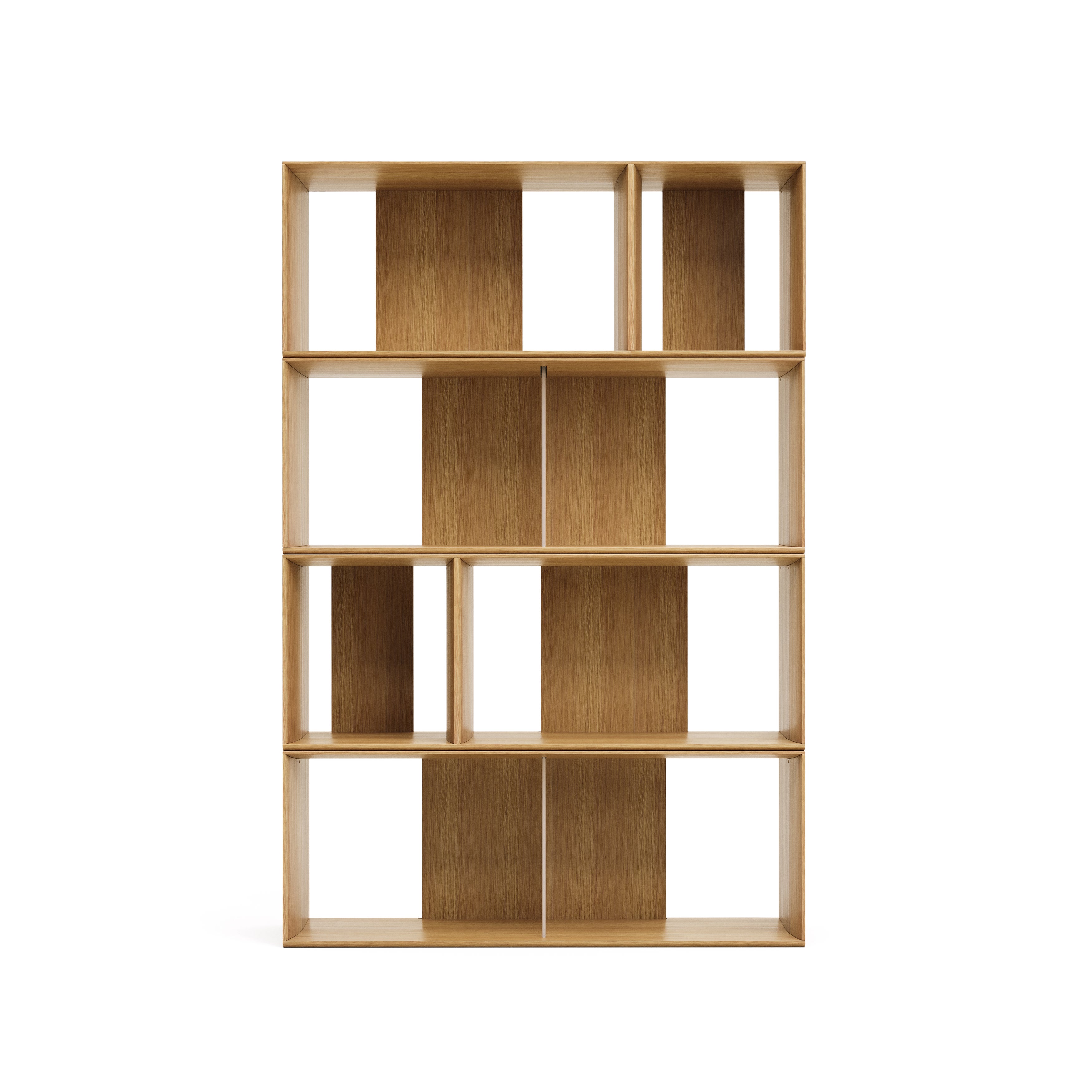 Litto Natural Modern Wood Bookcase Kave Home