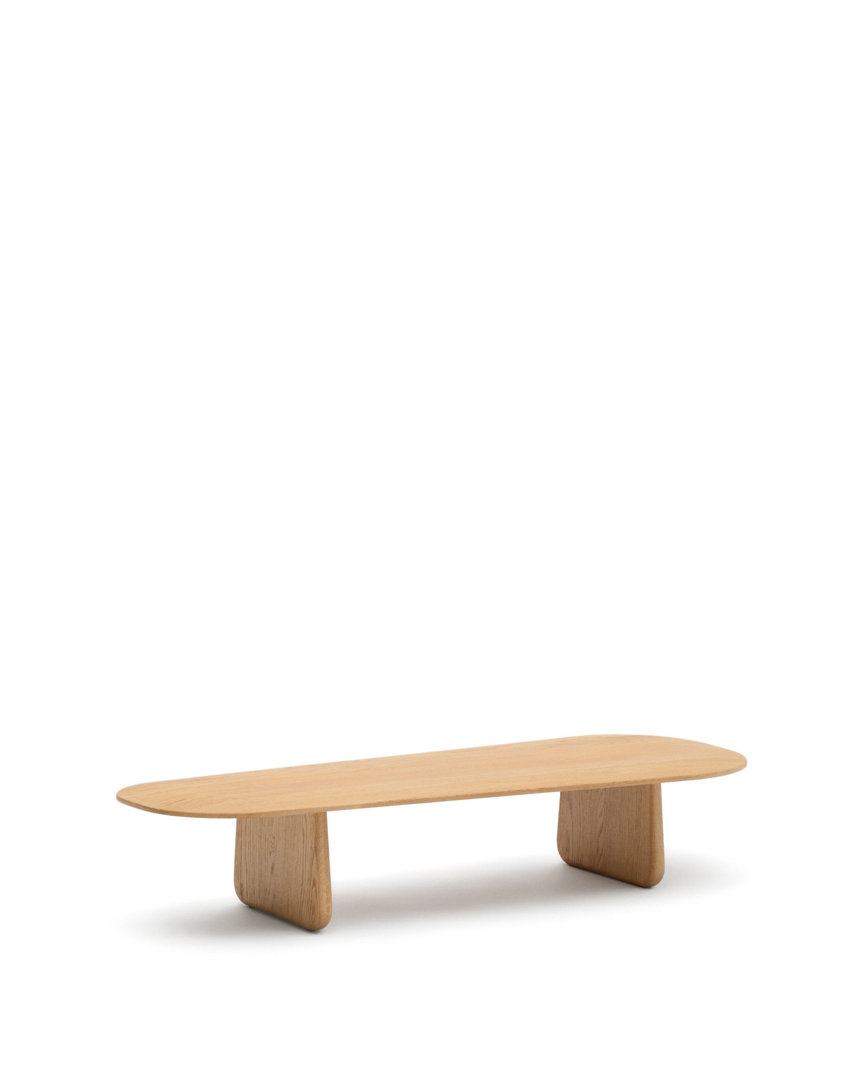 Pirita Natural Rustic Wood Coffee table Kave Home
