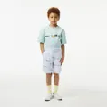 Boys' Shorts in Printed Organic Cotton Flannel