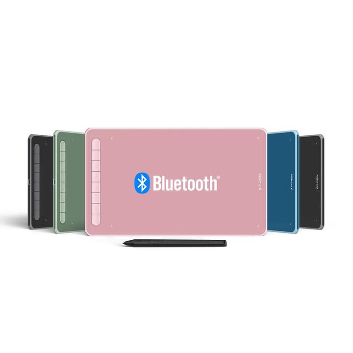 XPPen Deco LW Bluetooth Drawing Tablet Bluetooth 5.0 Wireless Connection. X3 Empowered Stylus