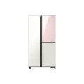 Bespoke Refrigerator SBS RH62A50E16C/ME Food Showcase 676L Pink/White