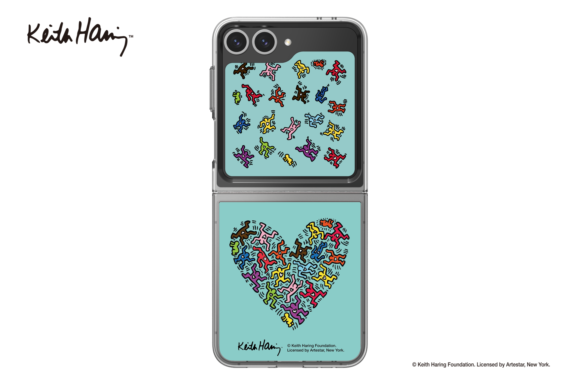 Keith Haring Love Flipsuit Card for Galaxy Z Flip6