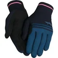 Rapha unisex Merino Gloves - Dark Navy/Teal, Medium