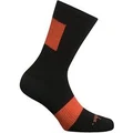 Rapha unisex Trail Socks - Black/Orange, Large