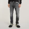 3301 Regular Tapered Jeans - Grey - Men