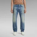 Type 49 Relaxed Straight Selvedge Jeans - Medium blue - Men