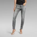 3301 Skinny Ankle Jeans - Grey - Women