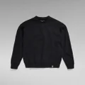 Essential Unisex Loose Sweater - Black - Men