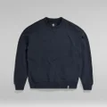 Essential Unisex Loose Sweater - Dark blue - Men