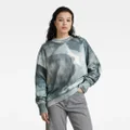 Printed XXL Sweater - Multi color - Women