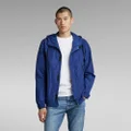 Sporty Hooded Jacket - Medium blue - Men