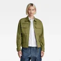 Blouson Jacket - Green - Women