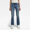 Noxer Straight Jeans - Medium blue - Women